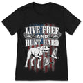 American Flag Duck Hunting T-Shirt, Hunter Gifts, Waterfowl product image 1