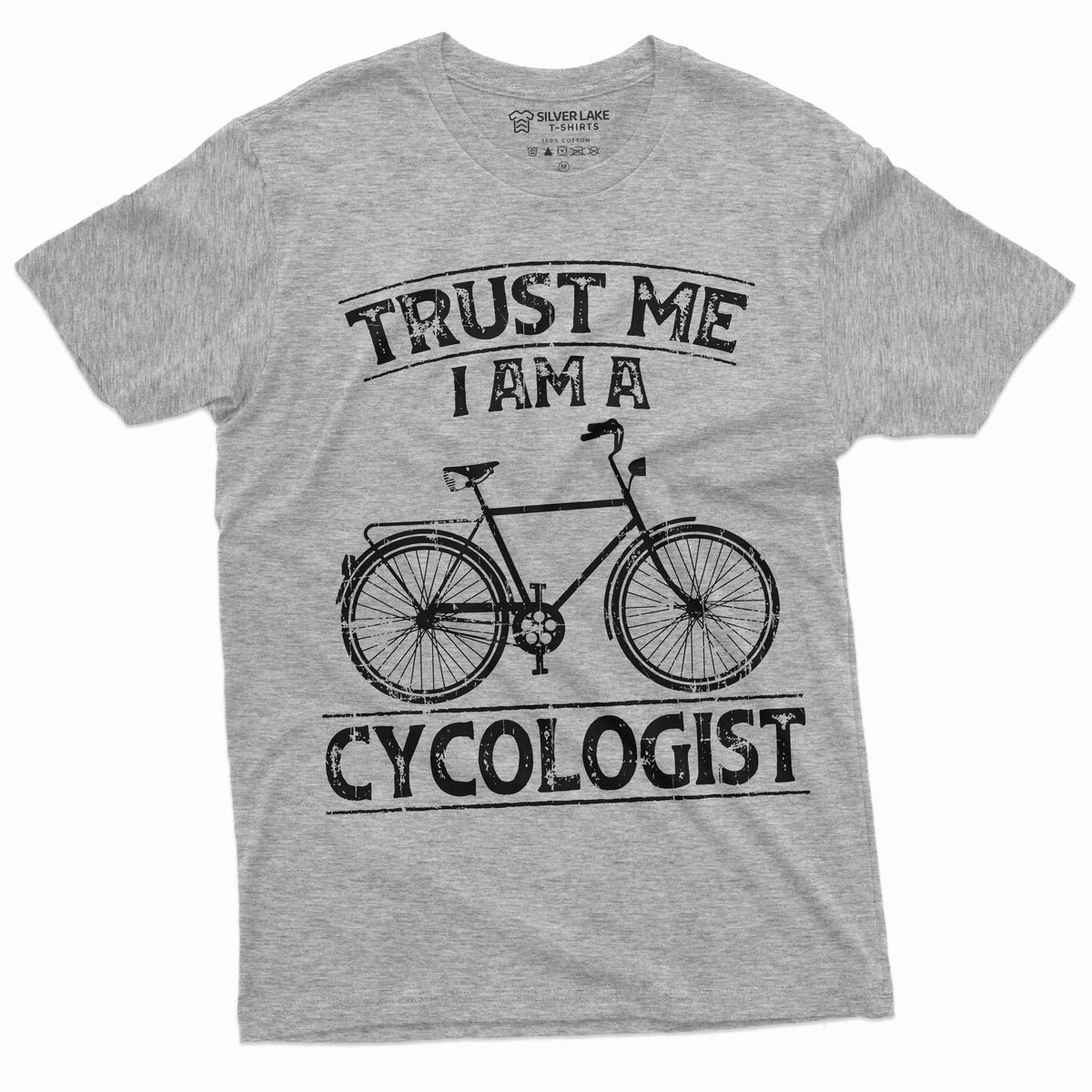 Funny Bicycle Rider Cycologist Tee Shirt Birthday Gift Bike product image 10