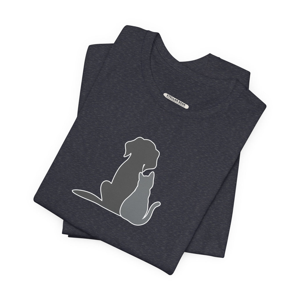 Dog and Cat • Sitting Graphic T-Shirt product image 6