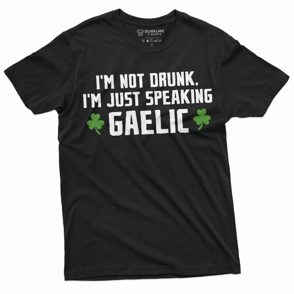 Men's Saint Patricks Funny Drinking T-shirt I am not drunk product image 1