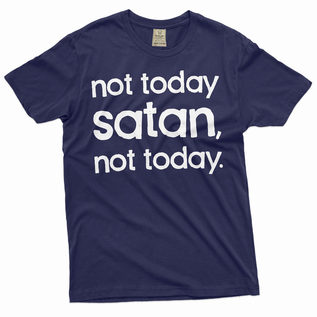 Not Today Satan Shirt Christian Shirts Religious Gifts product image 3