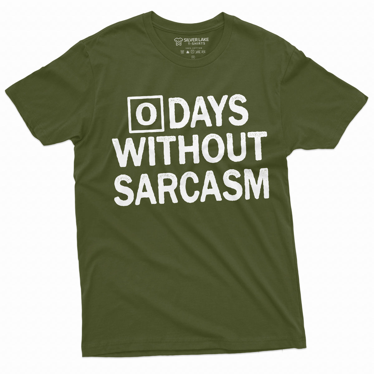 Zero days without sarcasm Funny Tee Shirt Sarcastic product image 9
