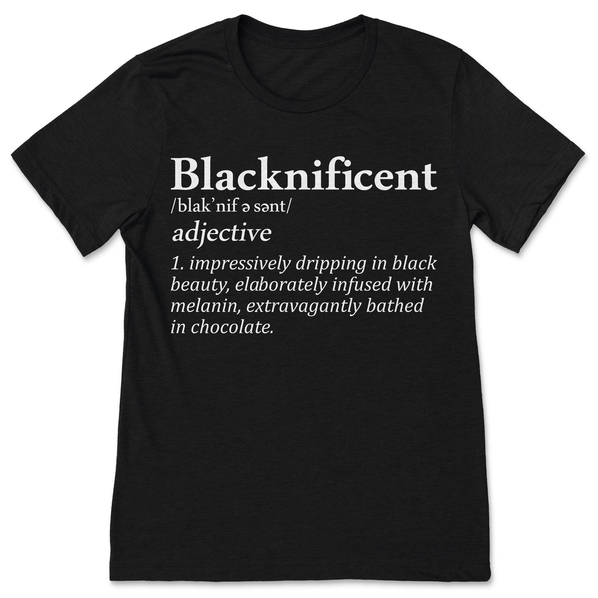 Blacknificent Black History African Roots Afro T Shirt product image 1