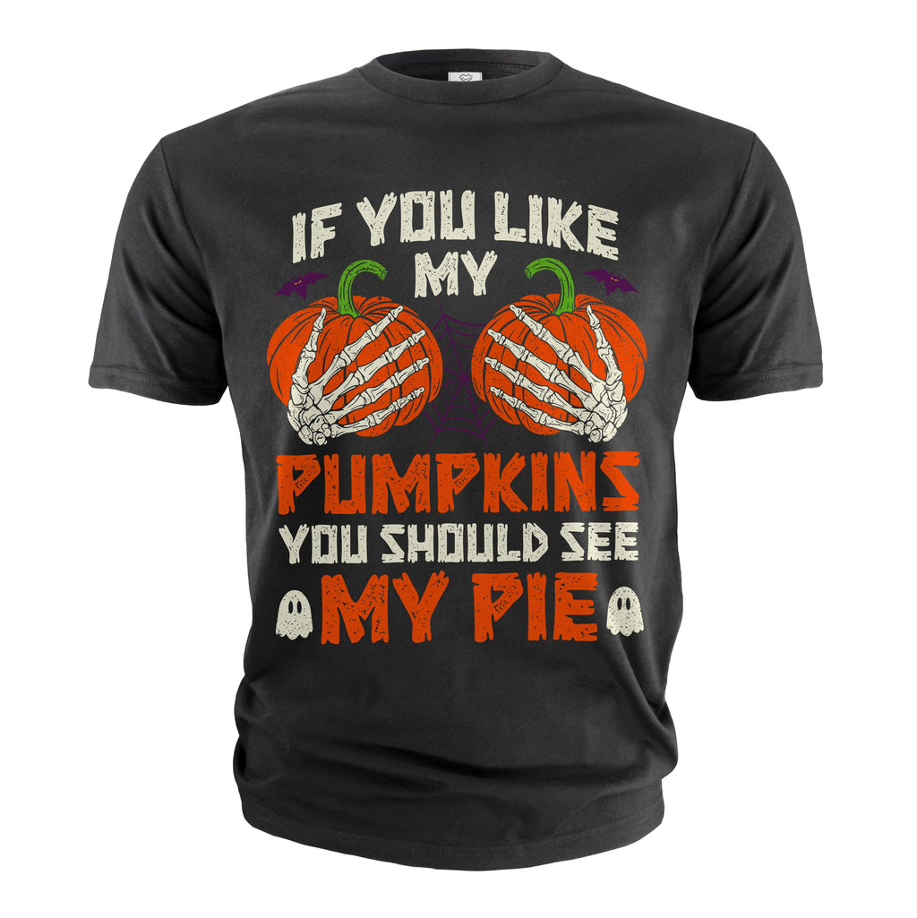 Women's Funny Halloween Shirt Sarcastic Gift Pumpkins Pie product image 1