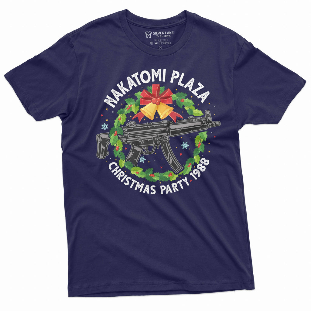 Mens Nakatomi Plaza Shirt Christmas Party 1988 T-Shirt product image 3