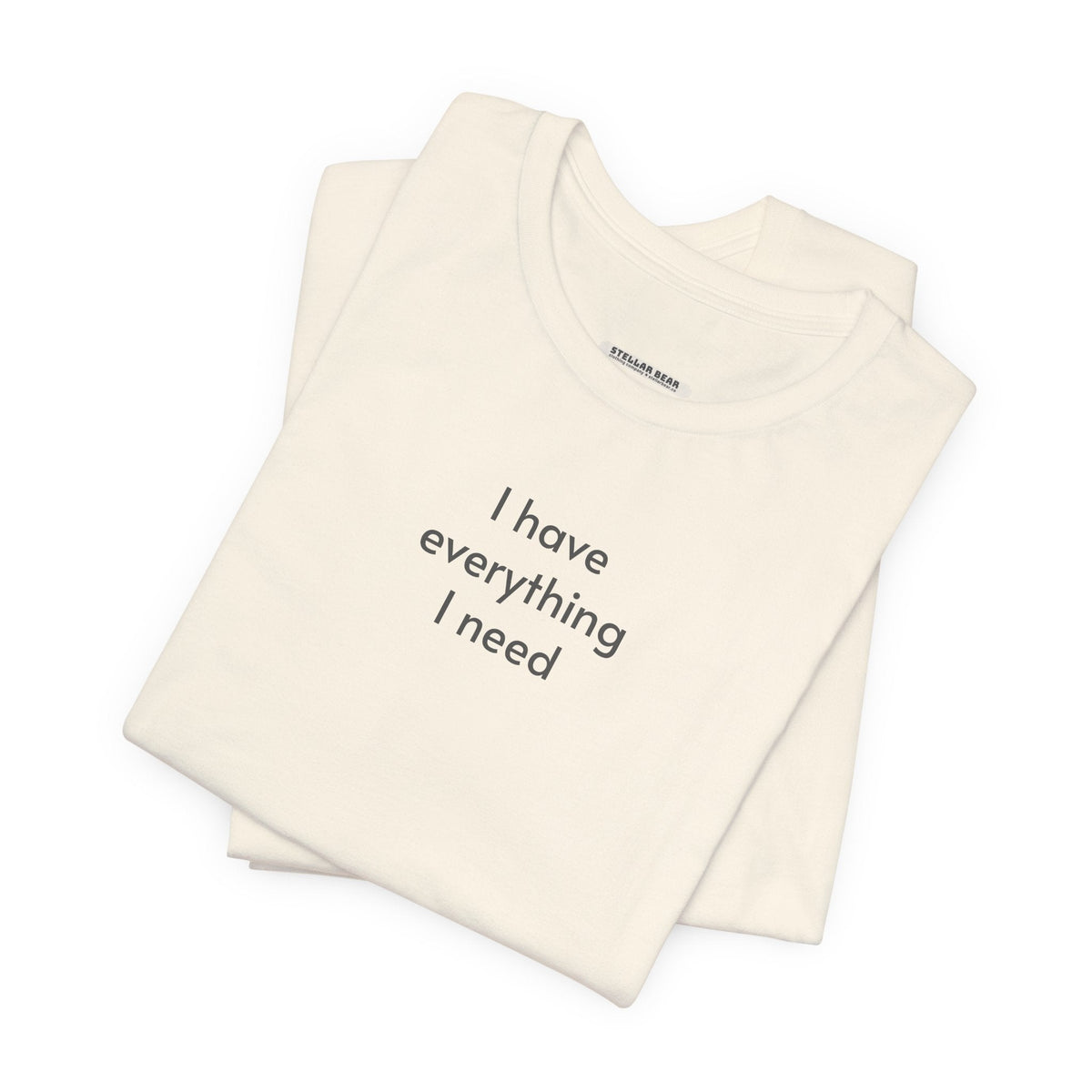 I Have Everything I Need Minimalist Style T-Shirt product image 5