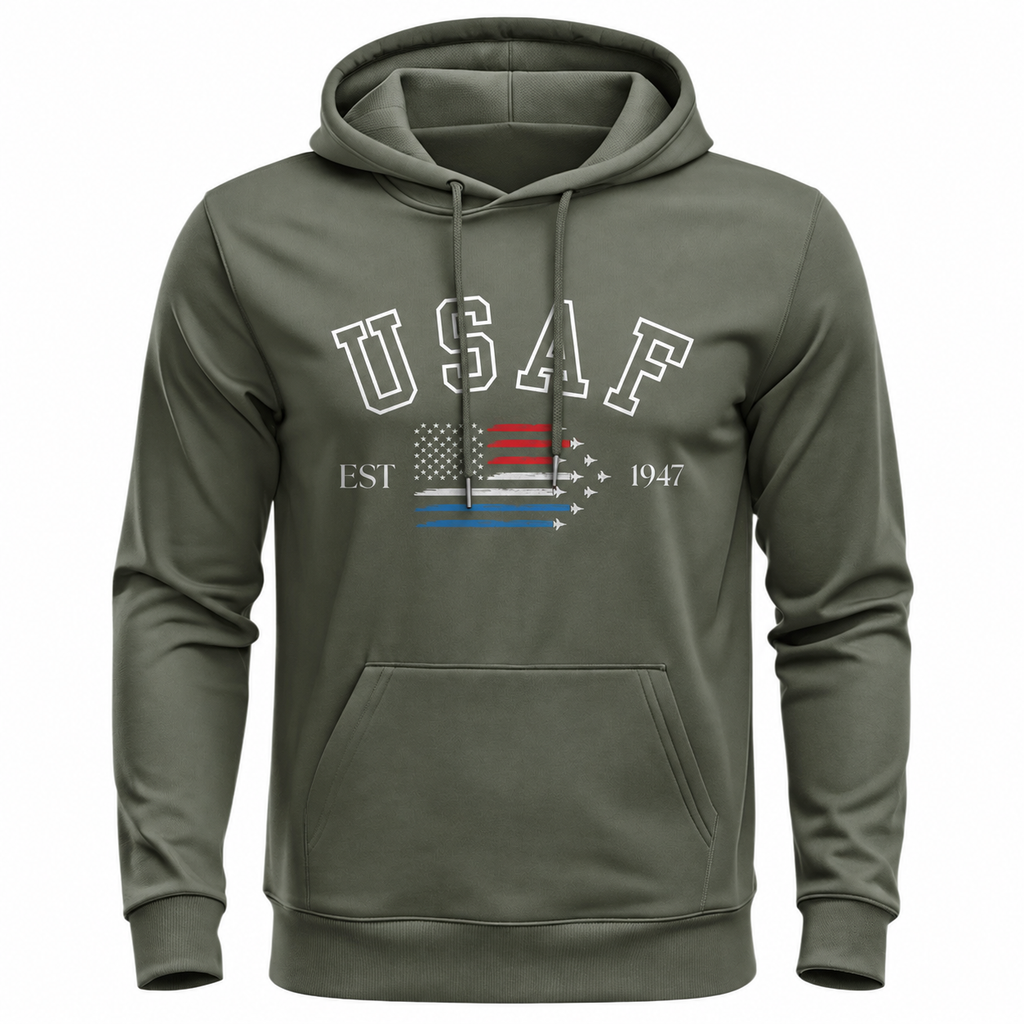 USAF Est 1947 US Air Force Military Hoodie product image 6