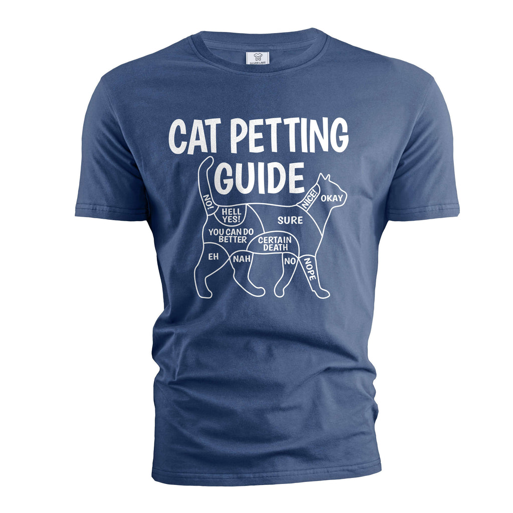 Funny cat petting guide T-shirt lover Pet tee shirt person product image 2