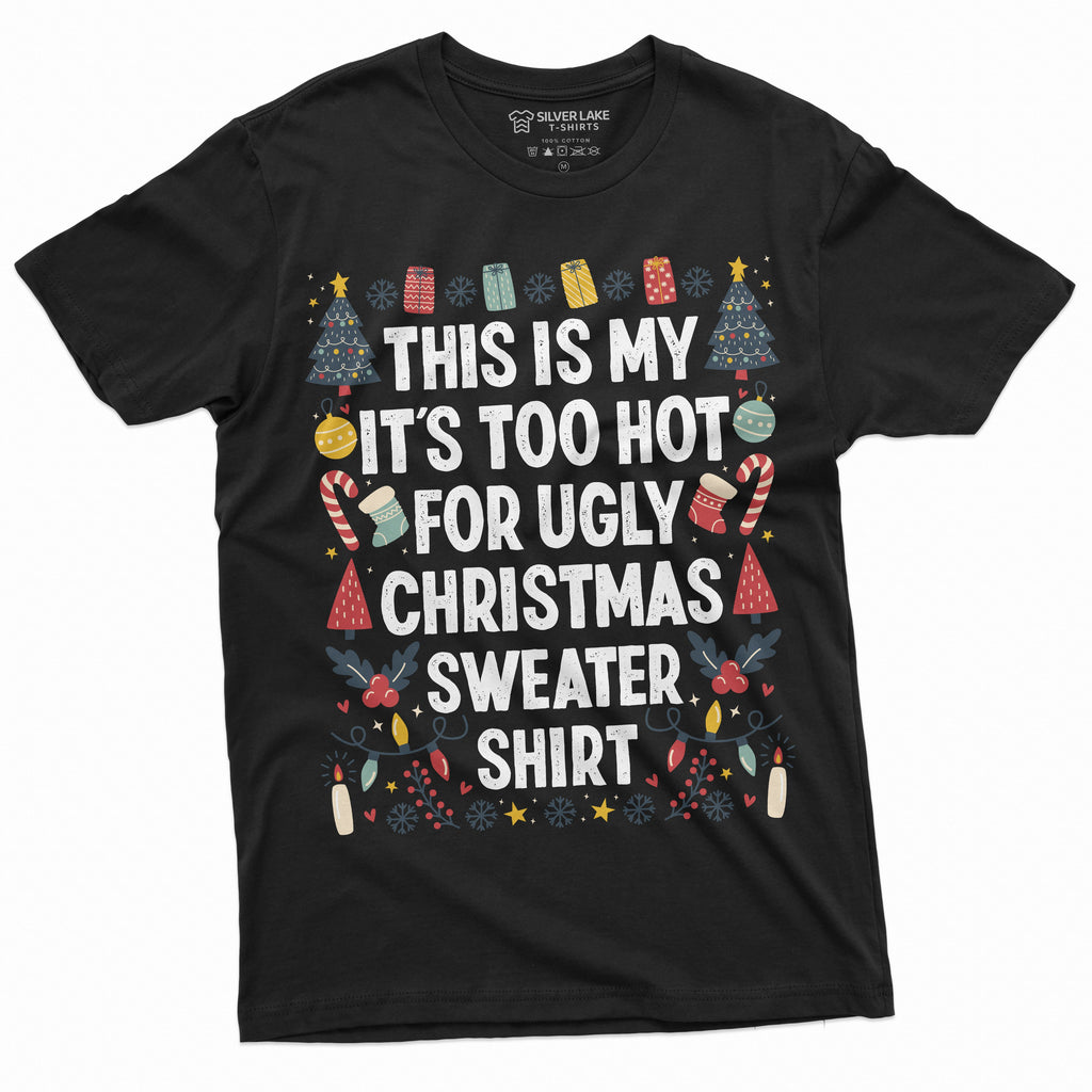 Ugly Christmas Costume Funny Xmas Shirt Gifts Holiday mood product image 1