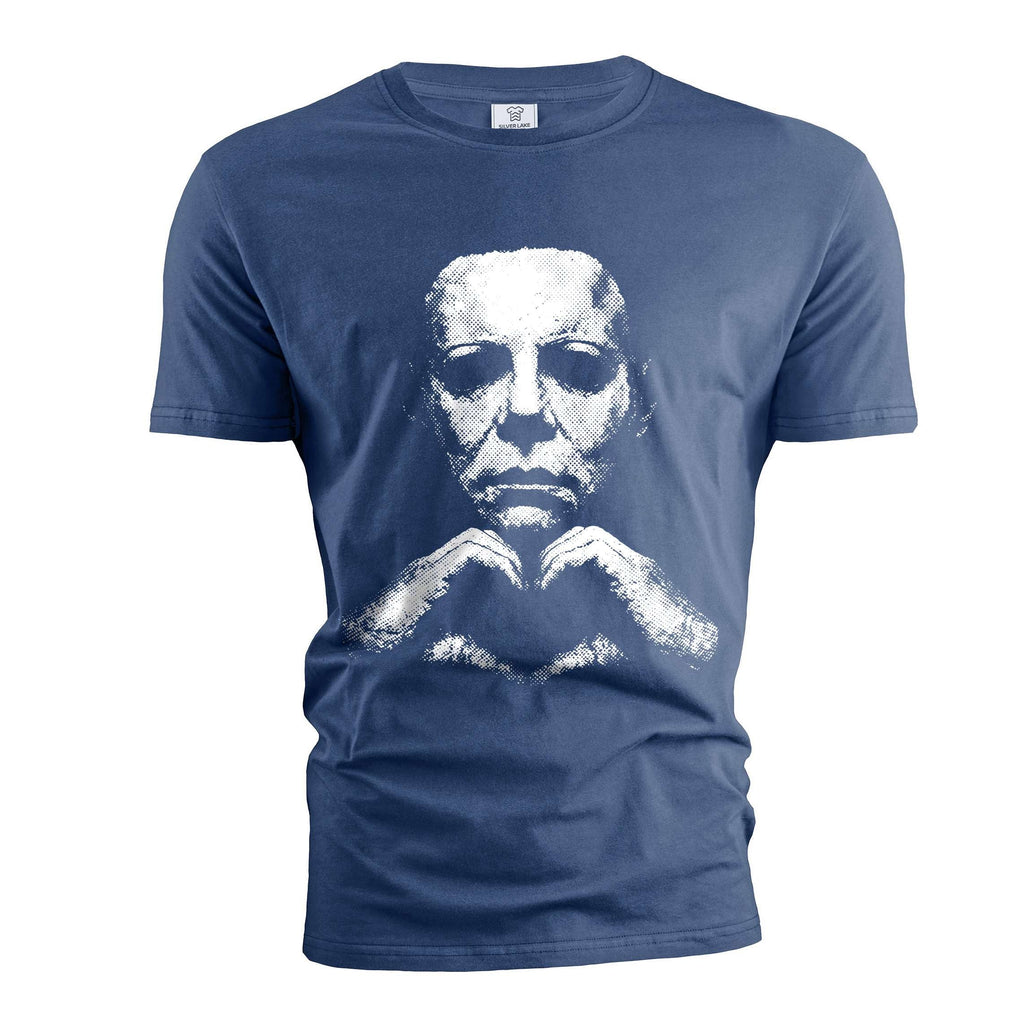 Masked Horror Shirt Heart Hands Scary Slasher Myers love product image 3