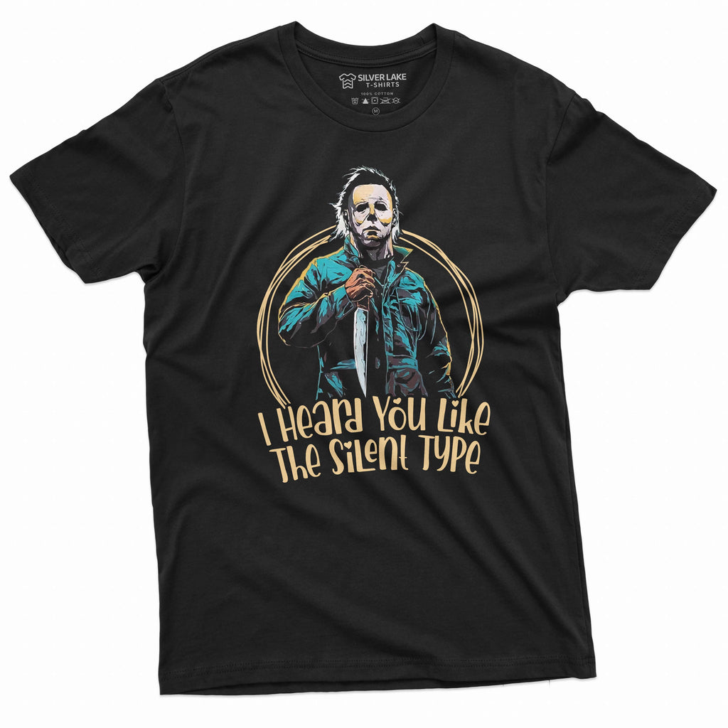 Men's Funny Valentine's day horror inspired T-shirt Michael product image 1