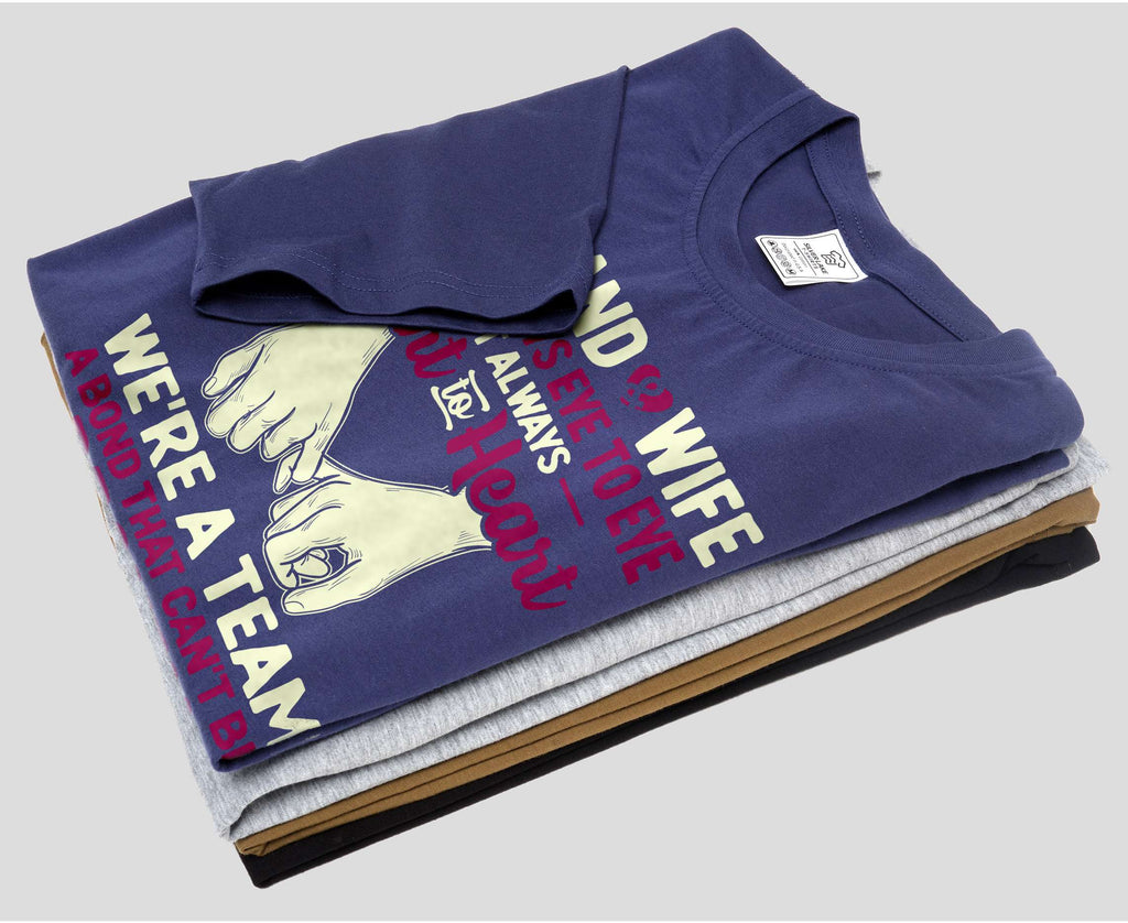 Men's Husband and Wife T-shirt couple Valentine's day product image 5