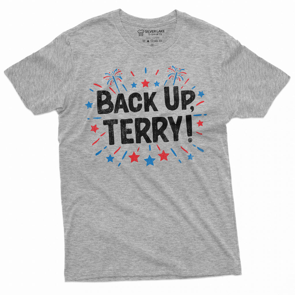 Men's Funny 4th of July shirt Back Up Terry Tee Wheelchair product image 5