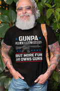 Men's Gunpa Shirt Grandpa Funny Tee Grandfather Gun Shirts product image 1