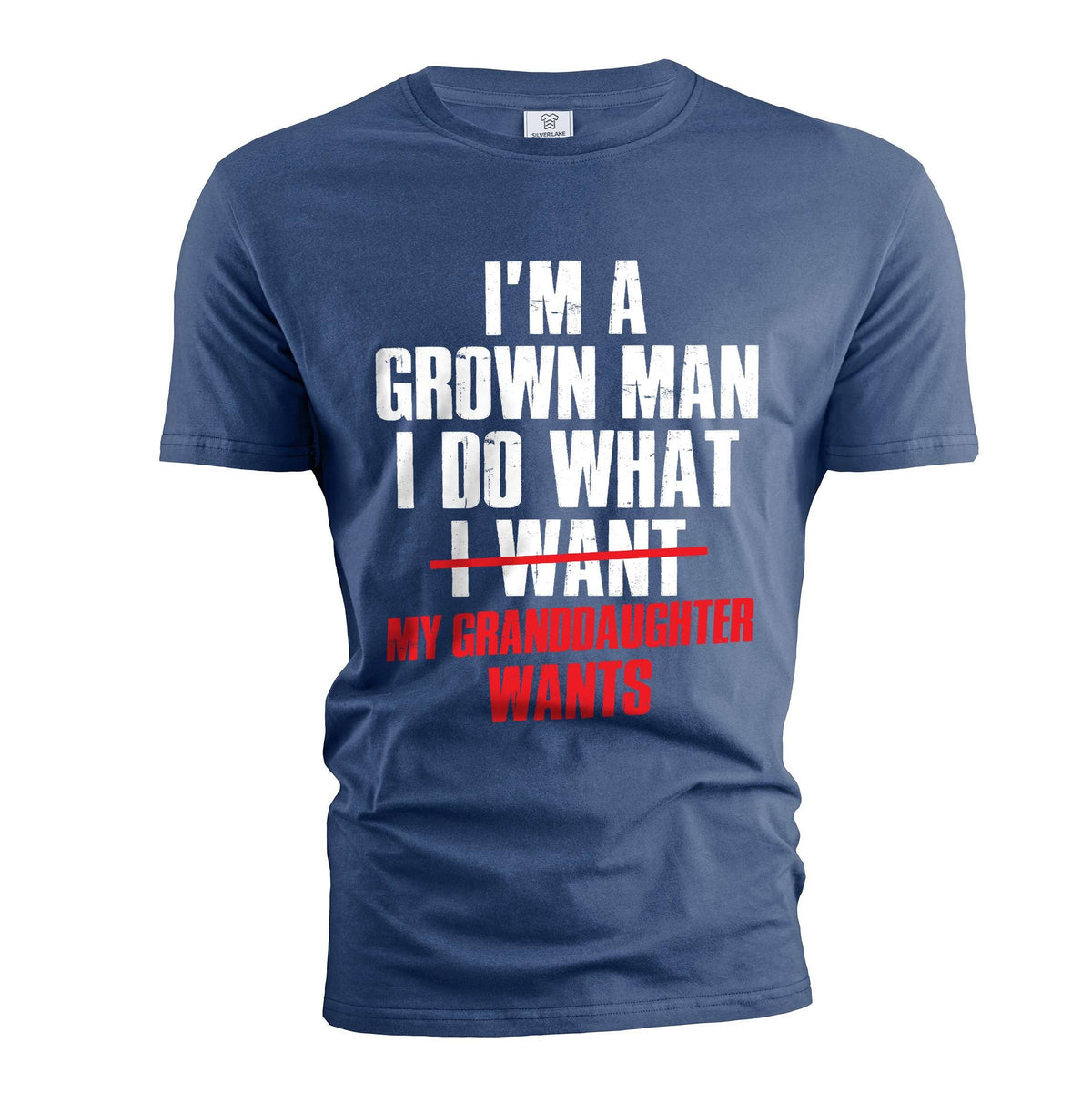 Grown Man My Granddaughter Wants grandpa funny T-Shirt papa product image 3