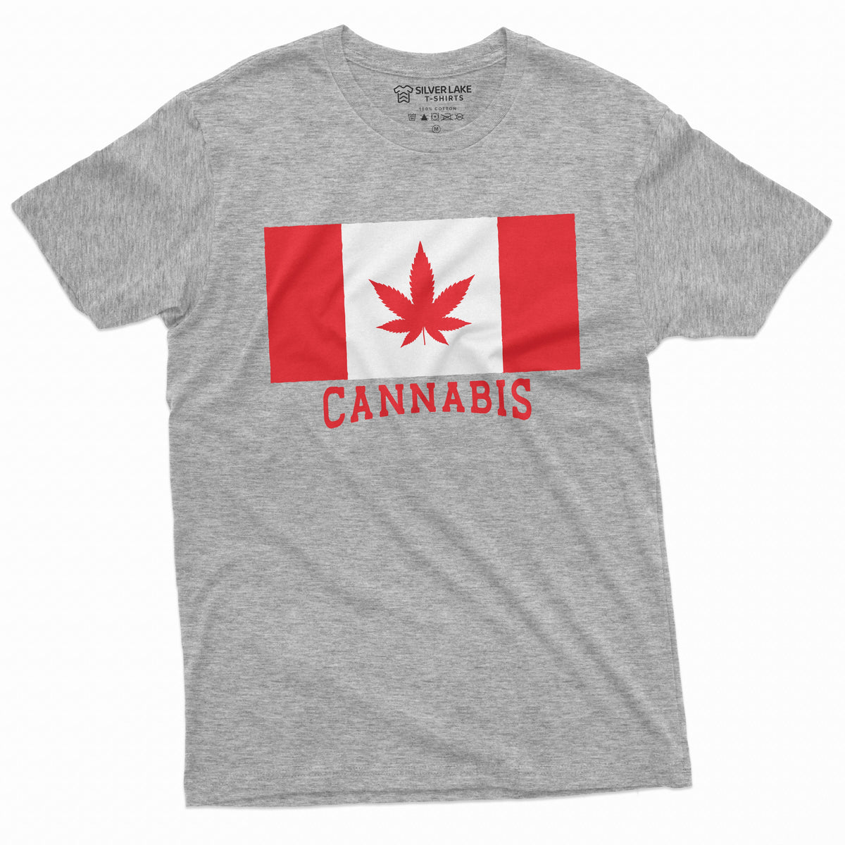 Men's Cannabis Canada Flag T-shirt Weed Leaf Marijuana product image 11