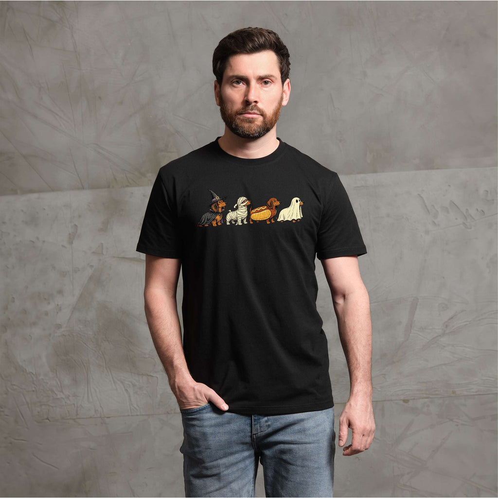 Halloween Dachshund Shirt Funny Wiener Dog Costumes Spooky product image 2