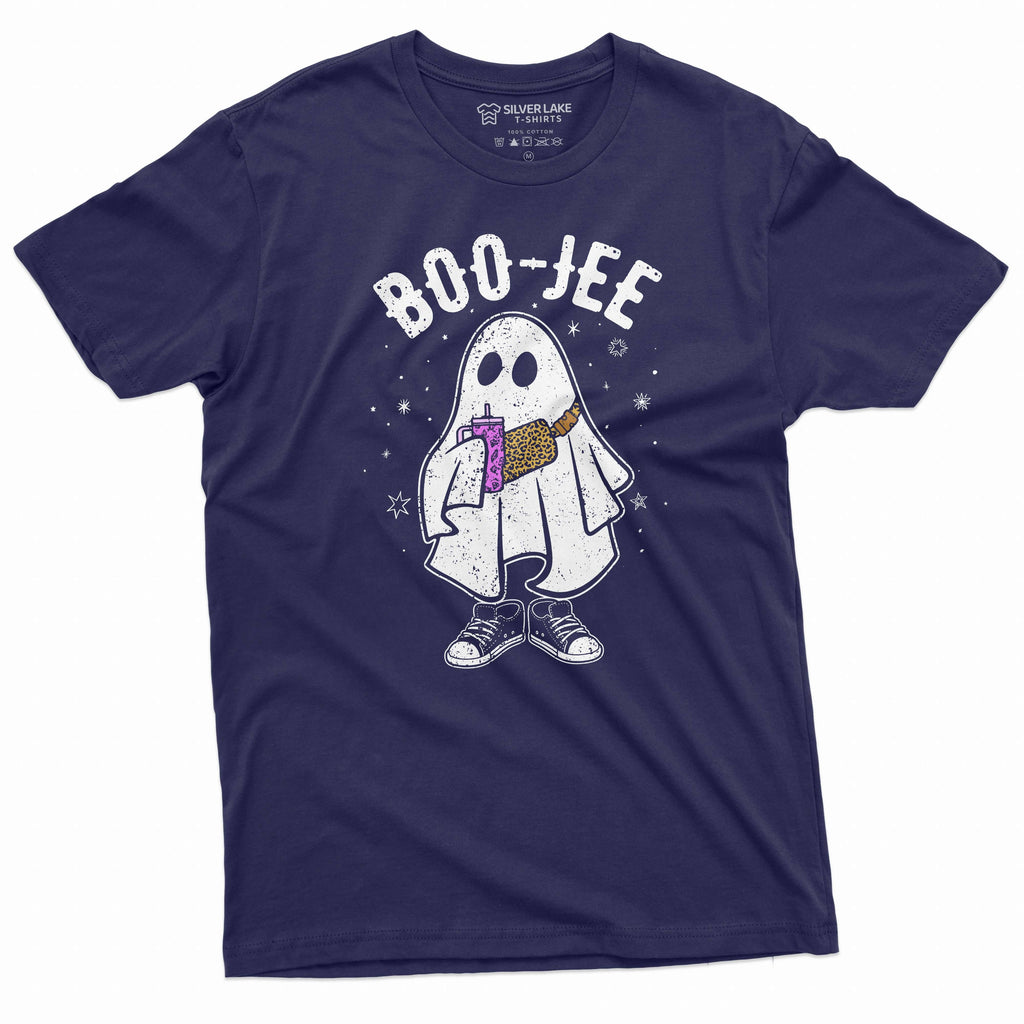 Spooky Halloween Shirt Ghost Shirts Funny Tee Scary Gift product image 3
