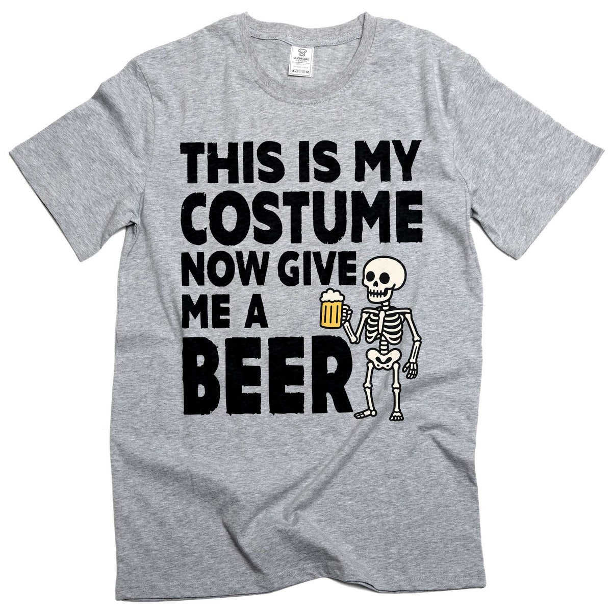 Men's funny this is my costume now give me a beer T-shirt product image 5