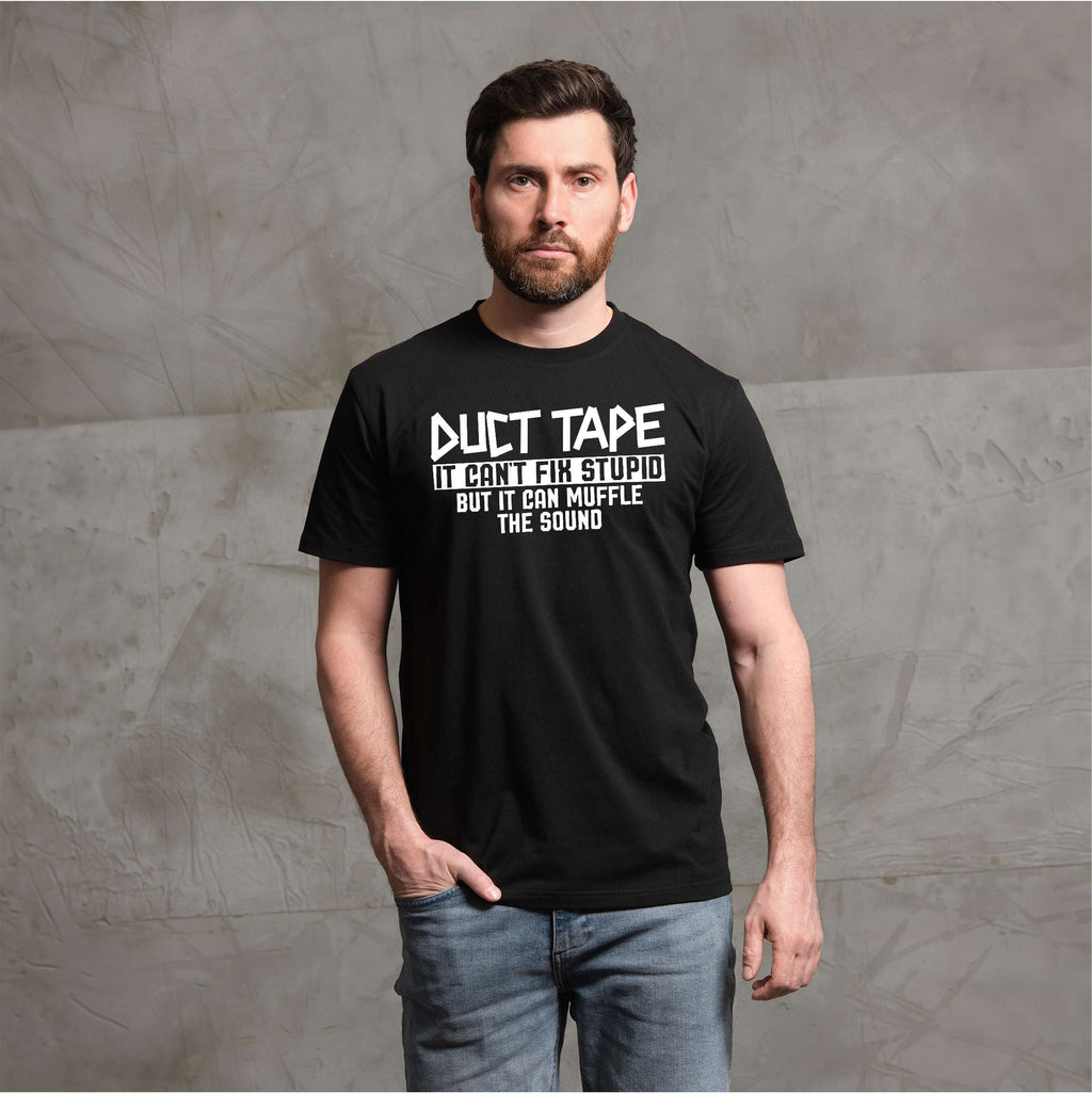 Funny Duct Tape T-Shirt Humor Humorous Joke T-Shirts product image 2