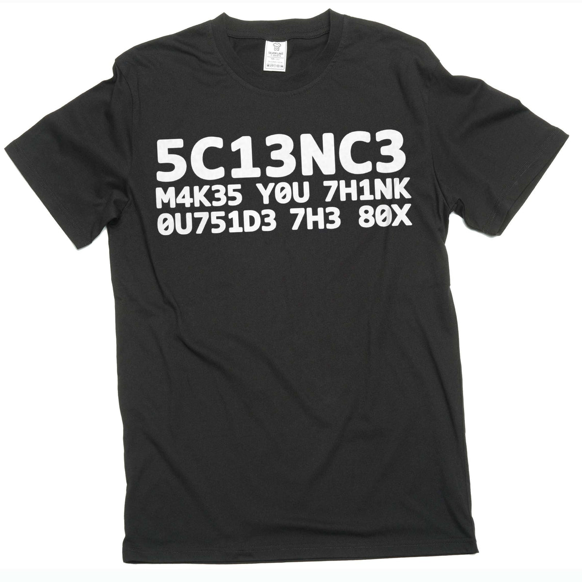 Science Makes You Think Outside The Box Shirt Funny Nerd product image 2