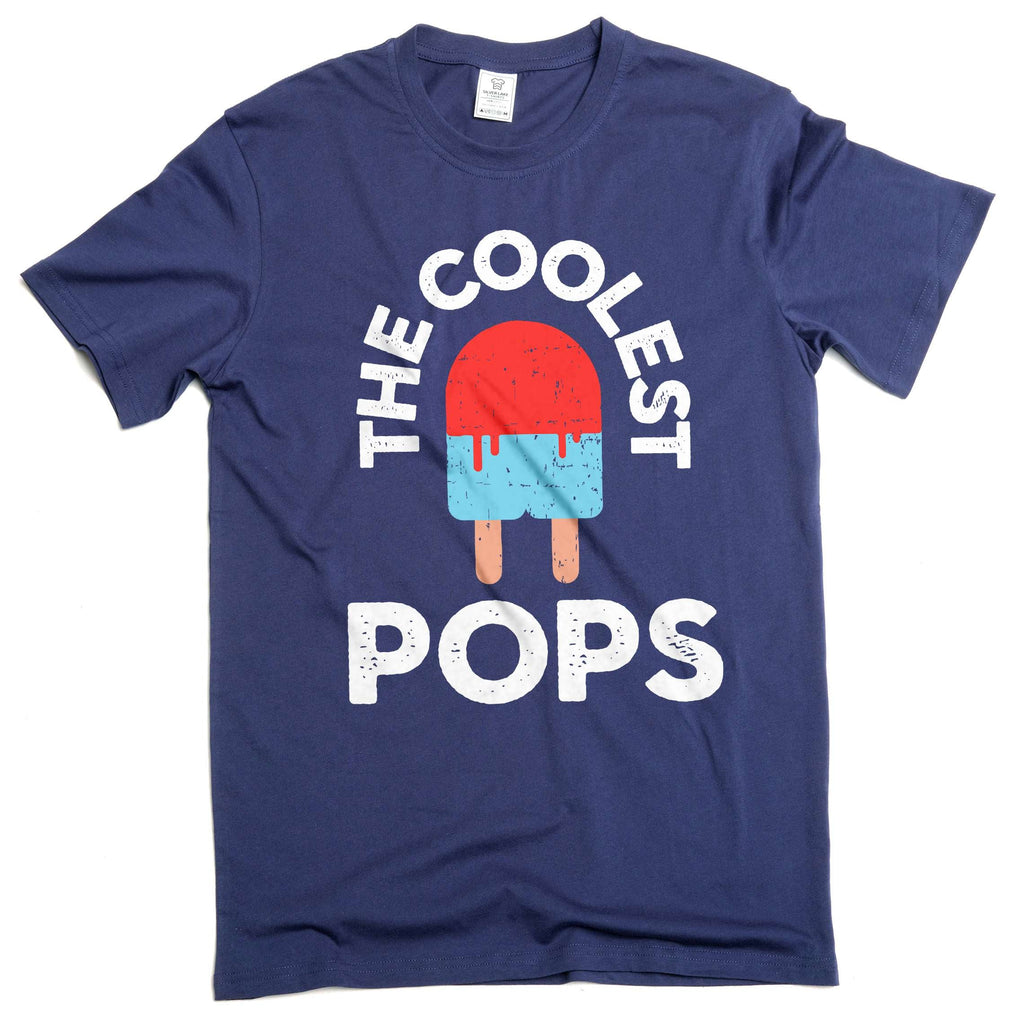 Men's Coolest Pops T-shirt, Grandpa Funny gifts, Papa product image 1
