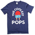 Men's Coolest Pops T-shirt, Grandpa Funny gifts, Papa product image 1
