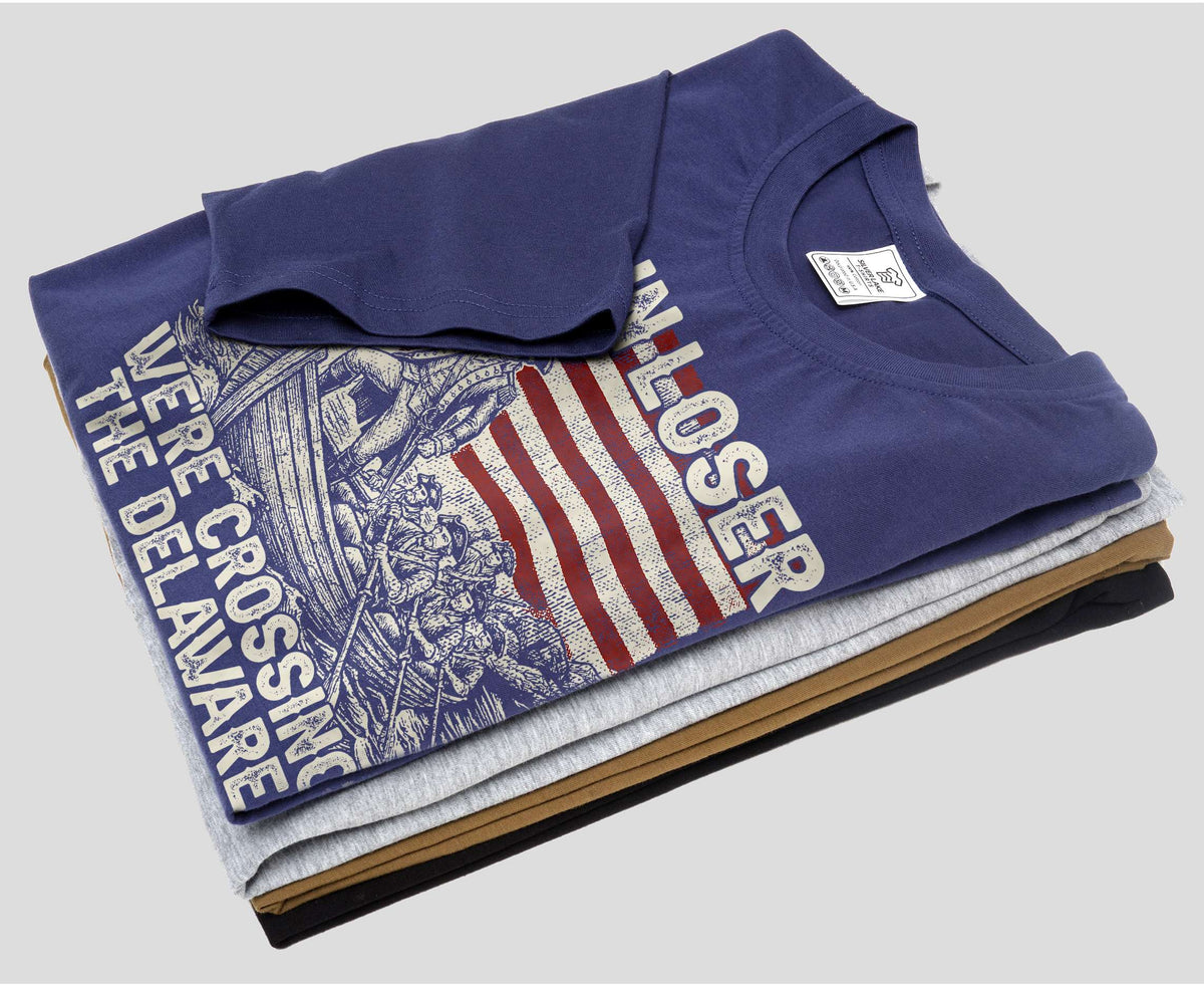 Men's Funny We're Crossing The Delaware Graphic T-Shirt 4th product image 6