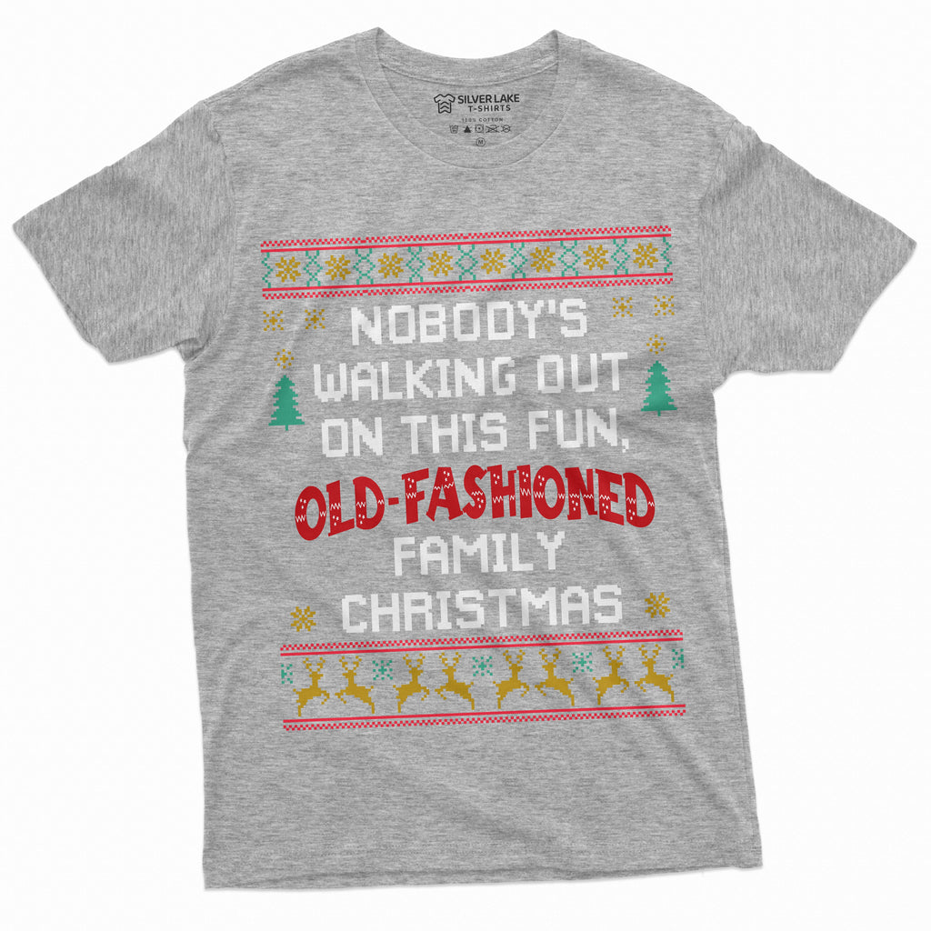 Mens Family Christmas Movie inspired Funny Tee Shirt product image 5