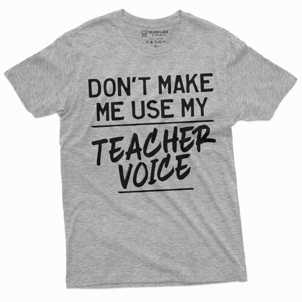 Back To school Teacher T-shirt Funny Gifts for Dont make me product image 10