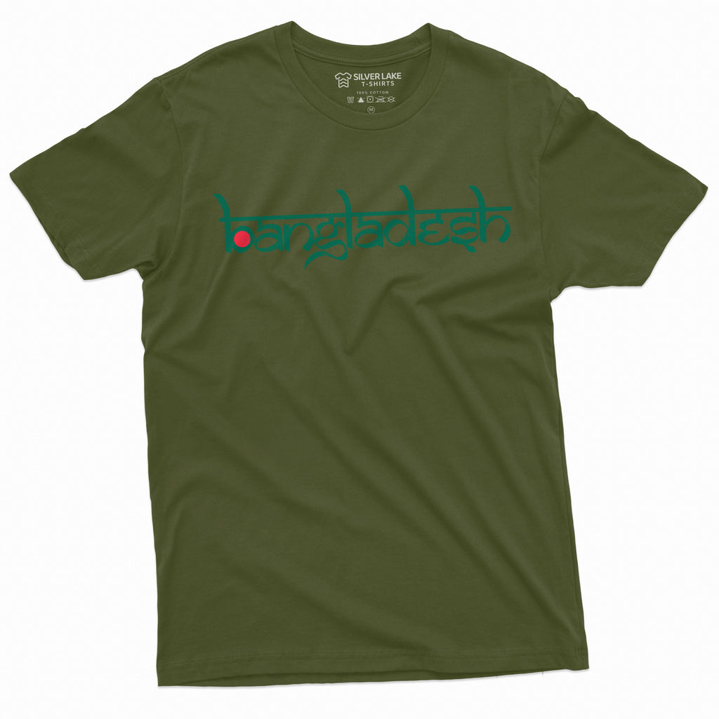 Men's Bangladesh T-shirt Flag coat of arms Country Womens product image 4