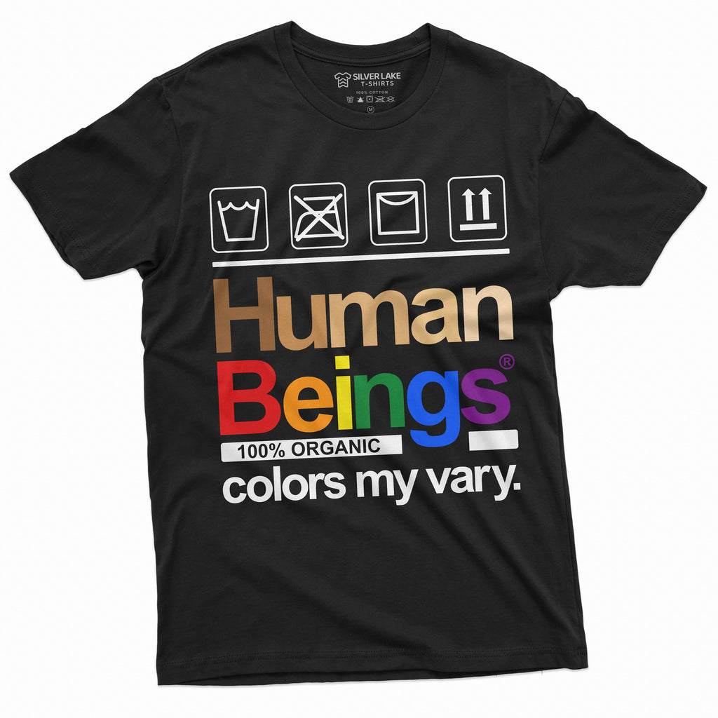 LGBT Support T-shirt Gay Lesbian Pride Month Human beings product image 9
