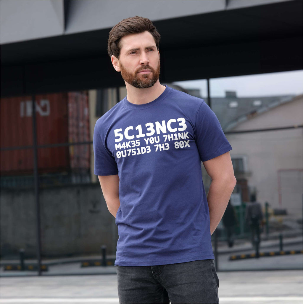 Science Makes You Think Outside The Box Shirt Funny Nerd product image 1
