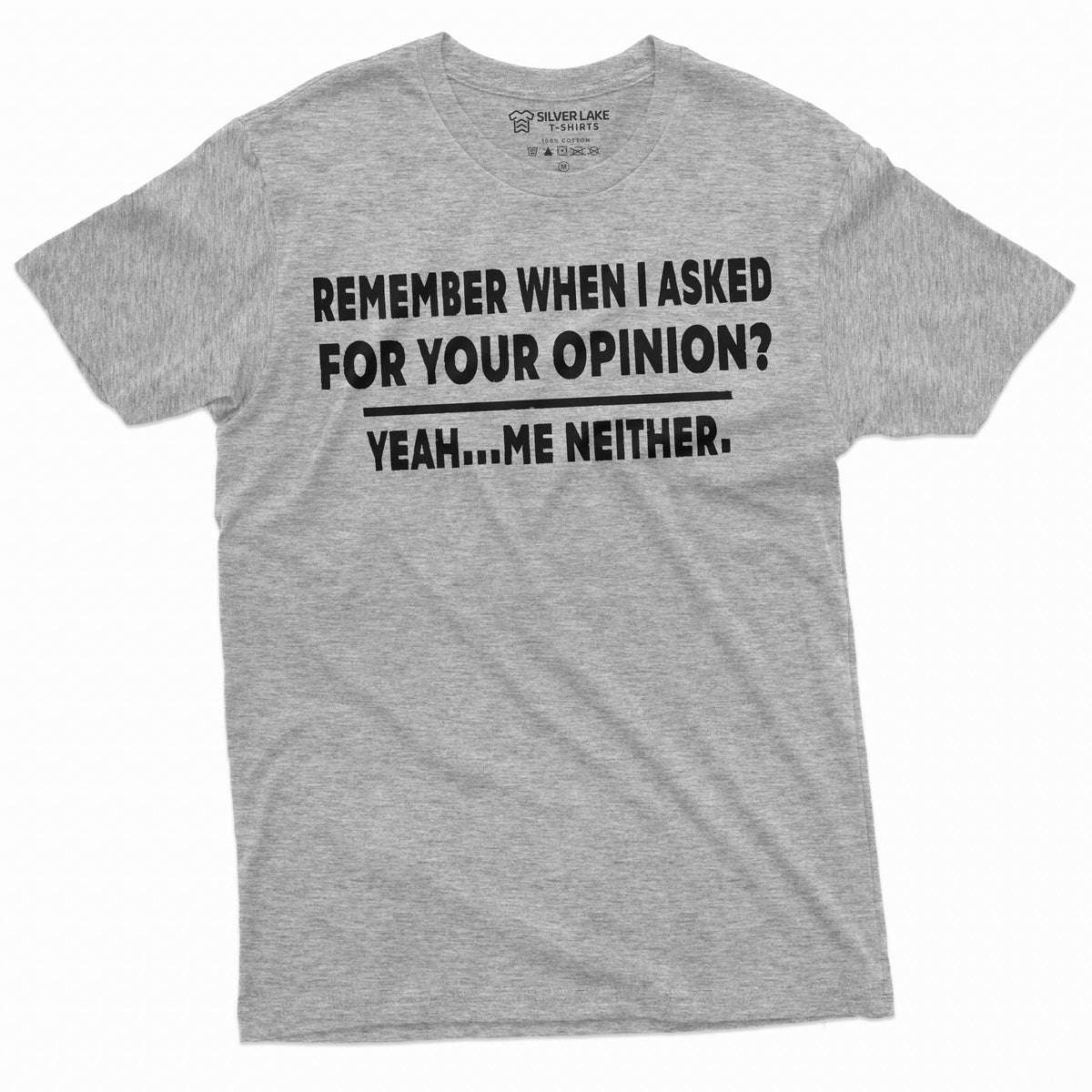 Funny Opinion T-shirt Sarcasm Sarcastic Men's Women's product image 5
