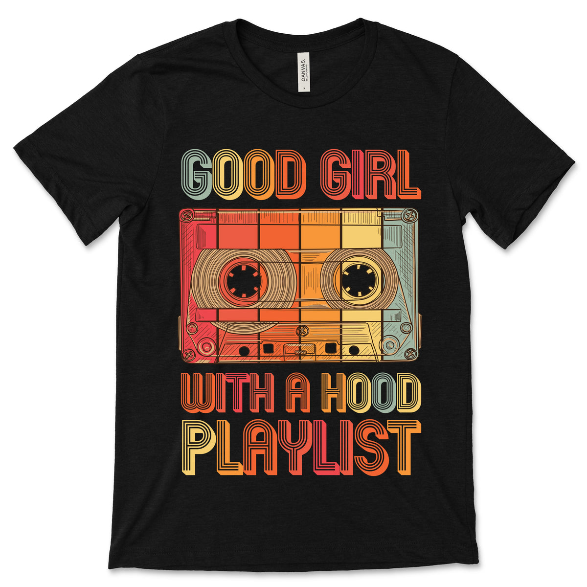 80s Old School Vibes Funny Cassette T-Shirt, Vintage Retro product image 1