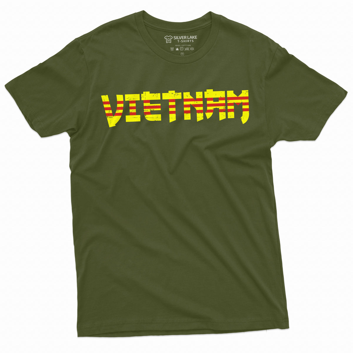 Men's Republic of Vietnam T-shirt South Flag Coat of Arms product image 4