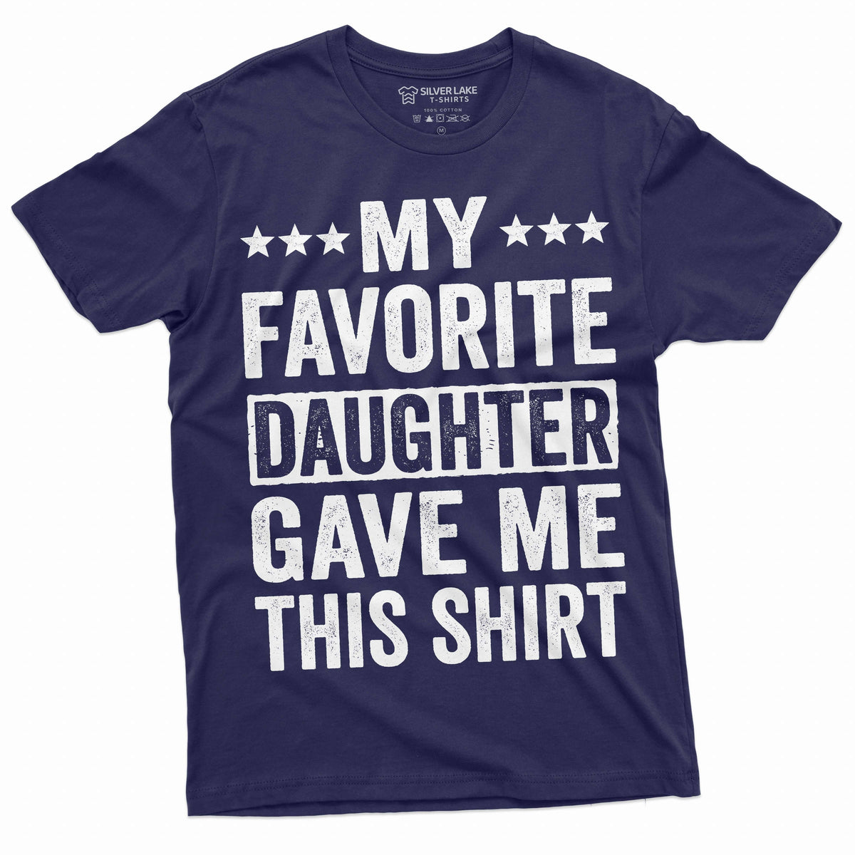 Men's favorite daughter gave me this T-shirt Father's day product image 3