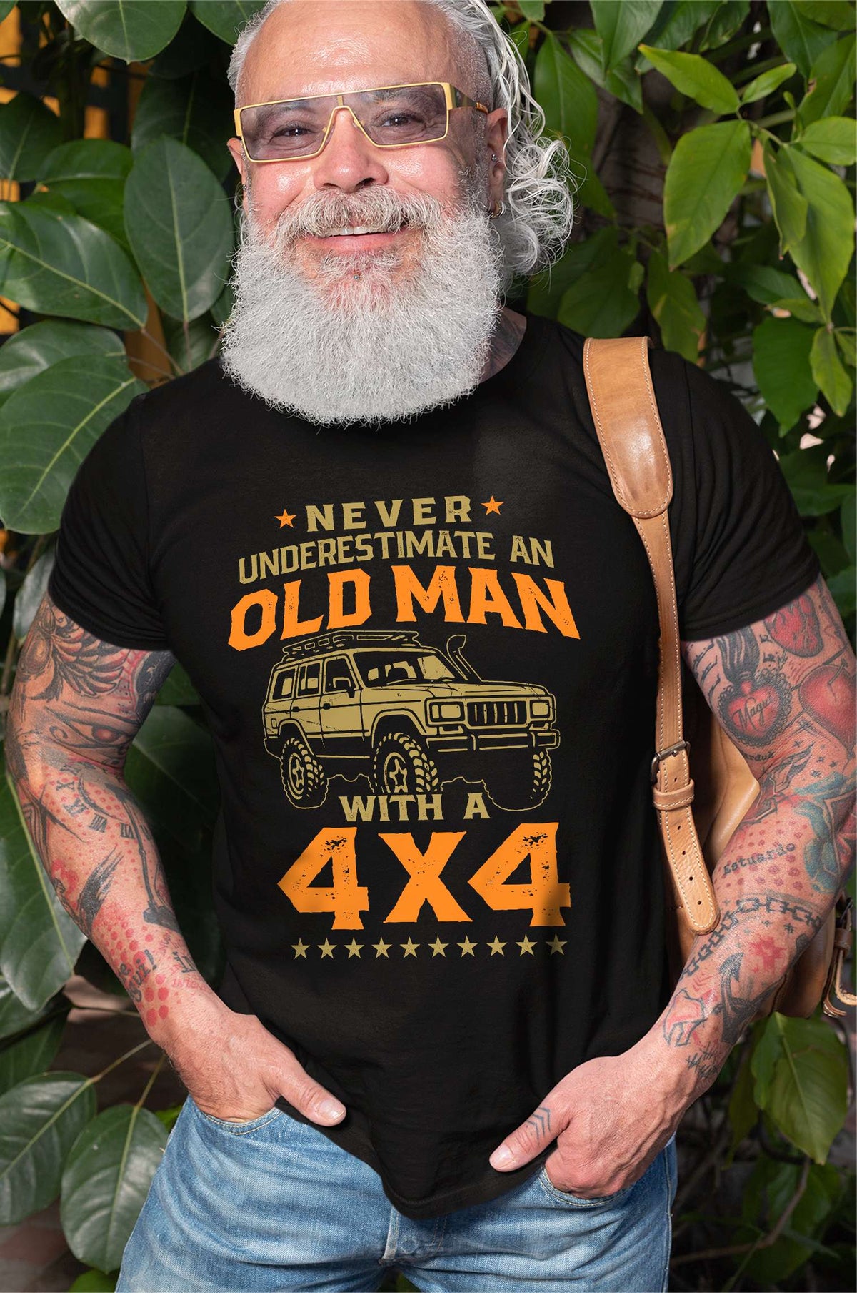 Men's Old Man Shirt 4 wheel drive off road t-shirt 4x4 4wd product image 2
