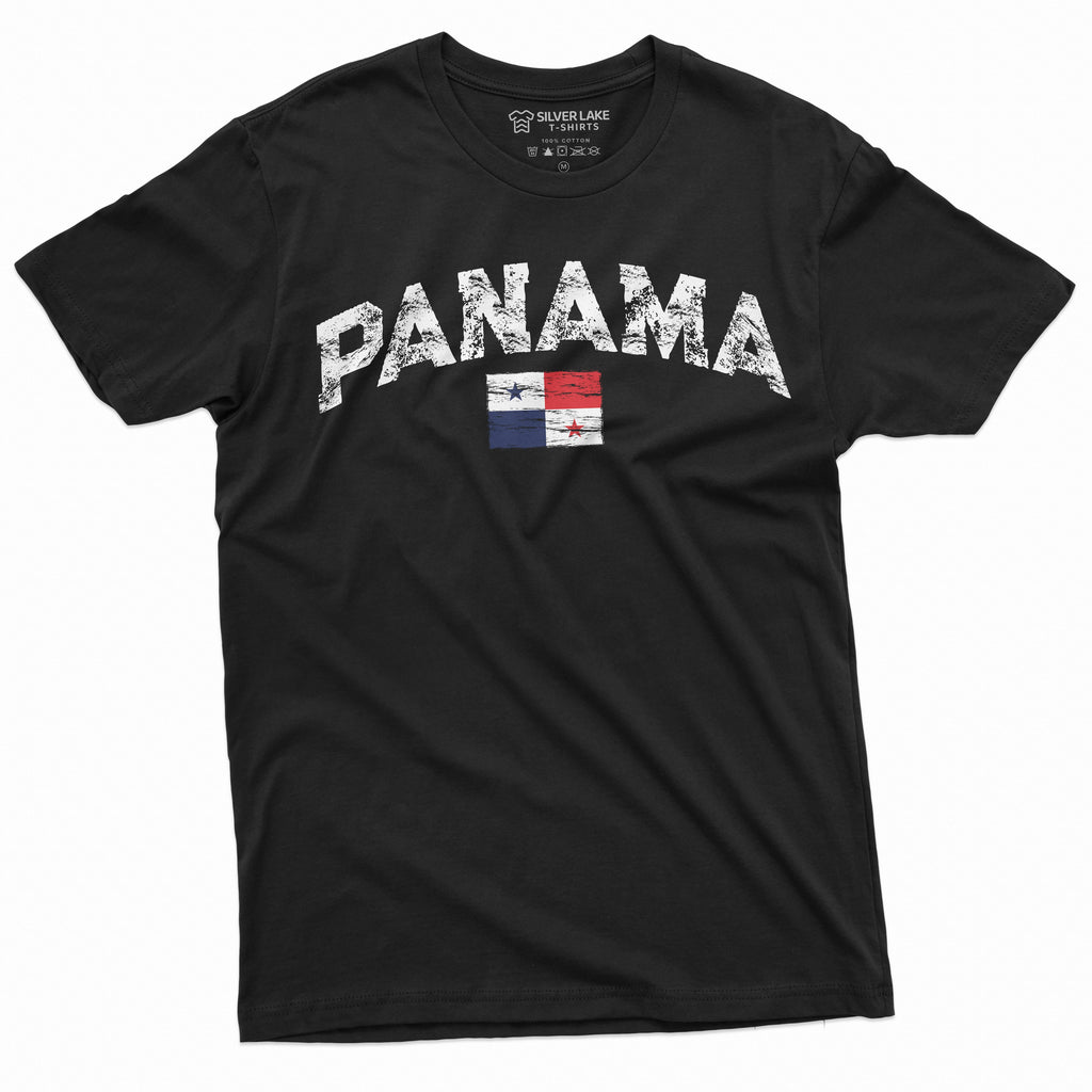 Panama T-shirt Panamá Flag Coat of Arms Tee Shirt Nation product image 8