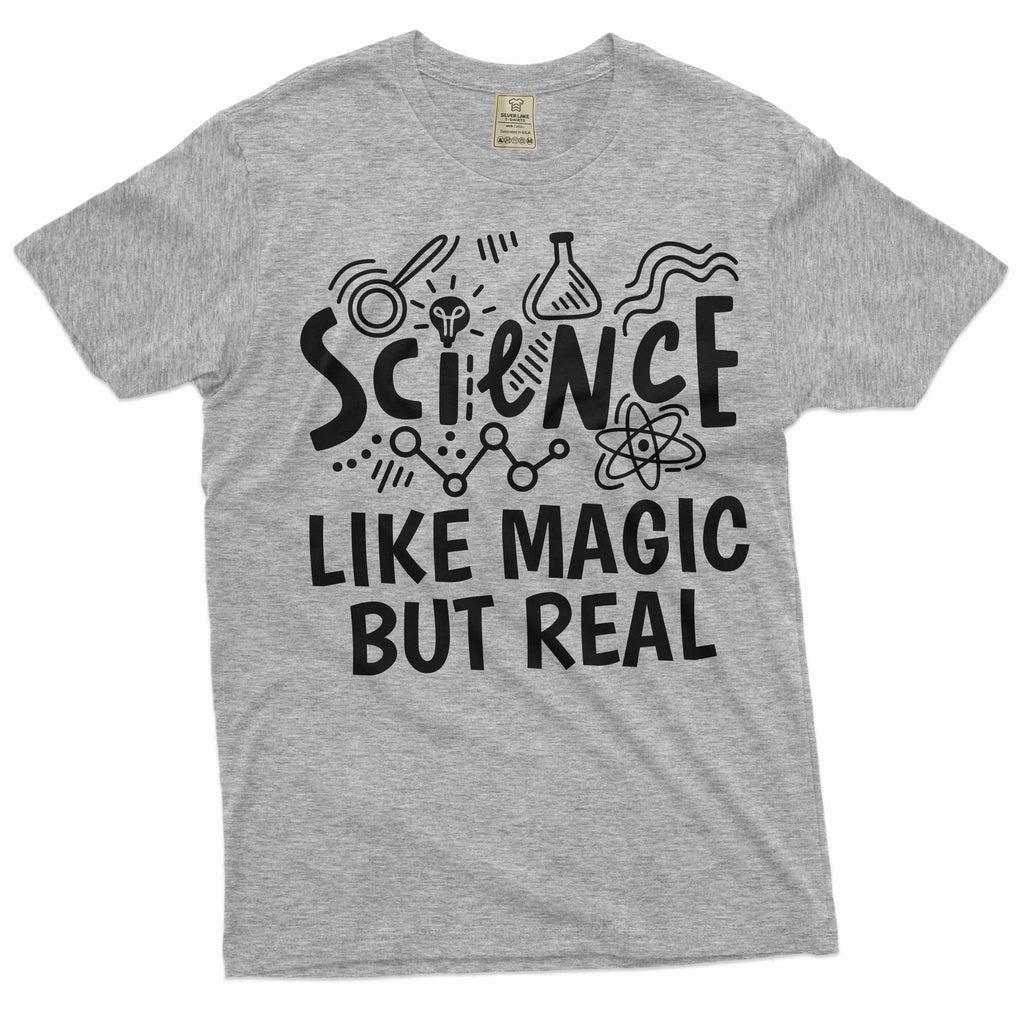 Funny Science T-shirt like magic but real nerd geek gift product image 5