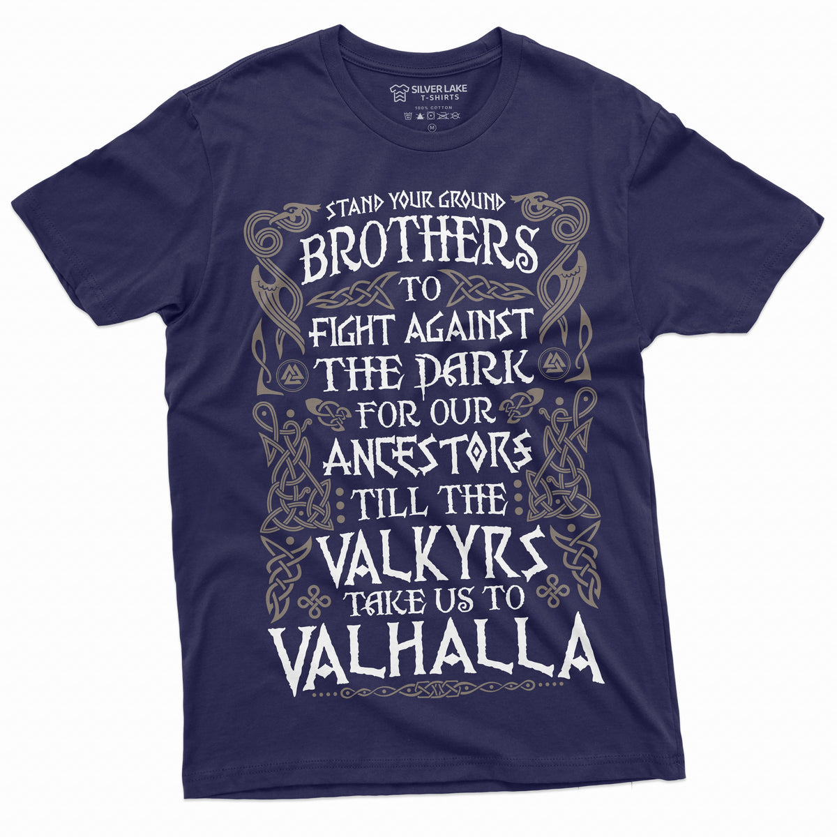 Men's Valkyr Valhalla T-shirt Ancestors Brotherhood Warrior product image 9