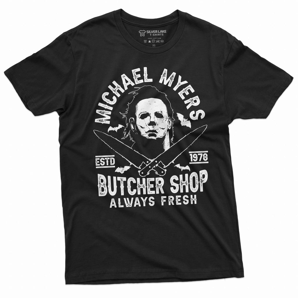 Michael Myers Halloween Shirt Horror Movie Butcher Shop product image 1