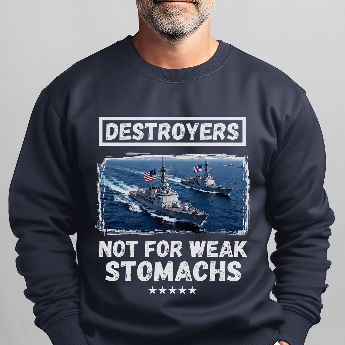 Destroyers Not for Weak Stomachs US Sweatshirt product image 8