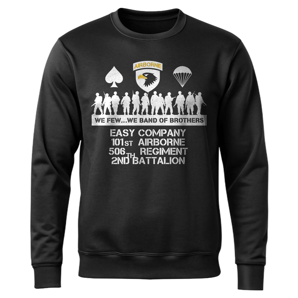 Airborne We Few We Band of Brothers Sweatshirt product image 1