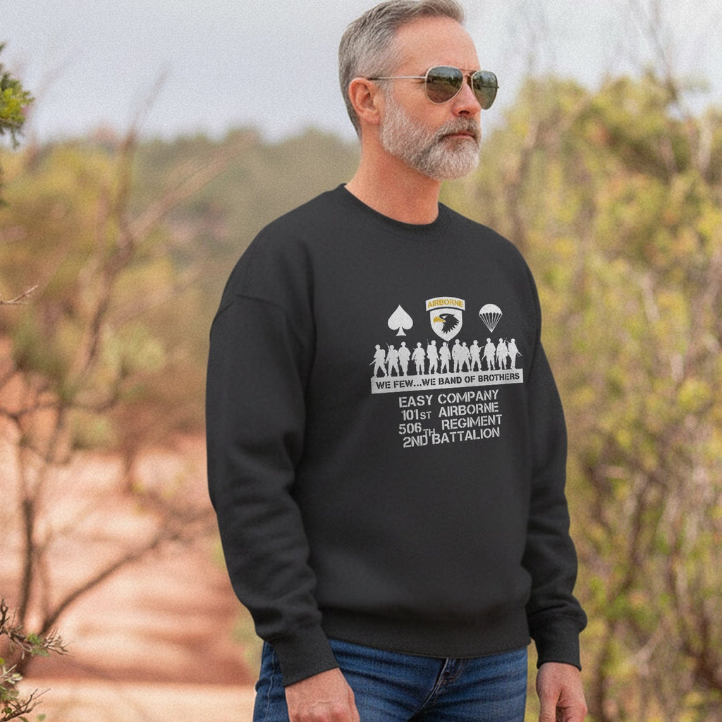 Airborne We Few We Band of Brothers Sweatshirt product image 5