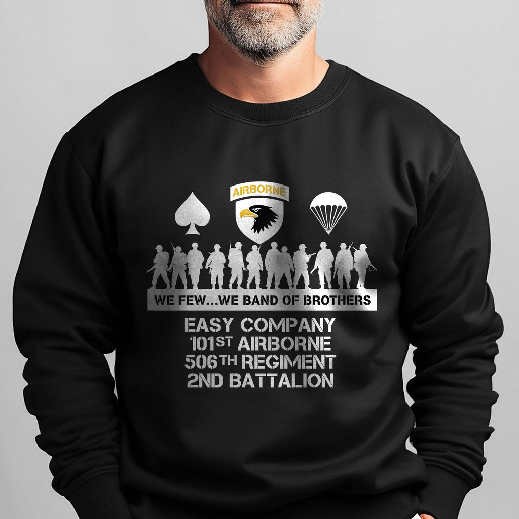 Airborne We Few We Band of Brothers Sweatshirt product image 7