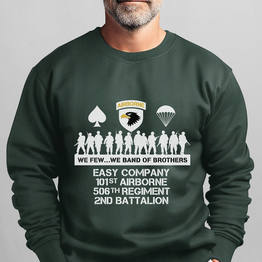 Airborne We Few We Band of Brothers Sweatshirt product image 10