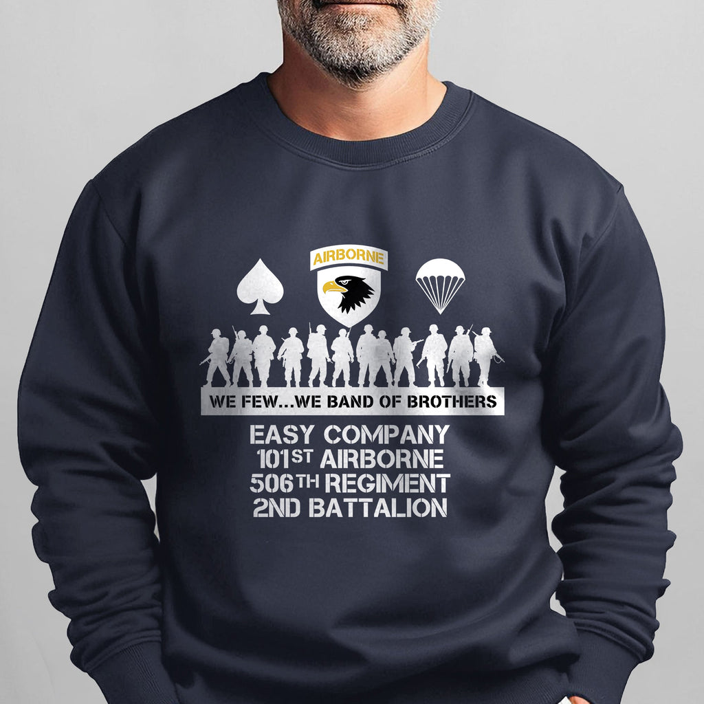 Airborne We Few We Band of Brothers Sweatshirt product image 13