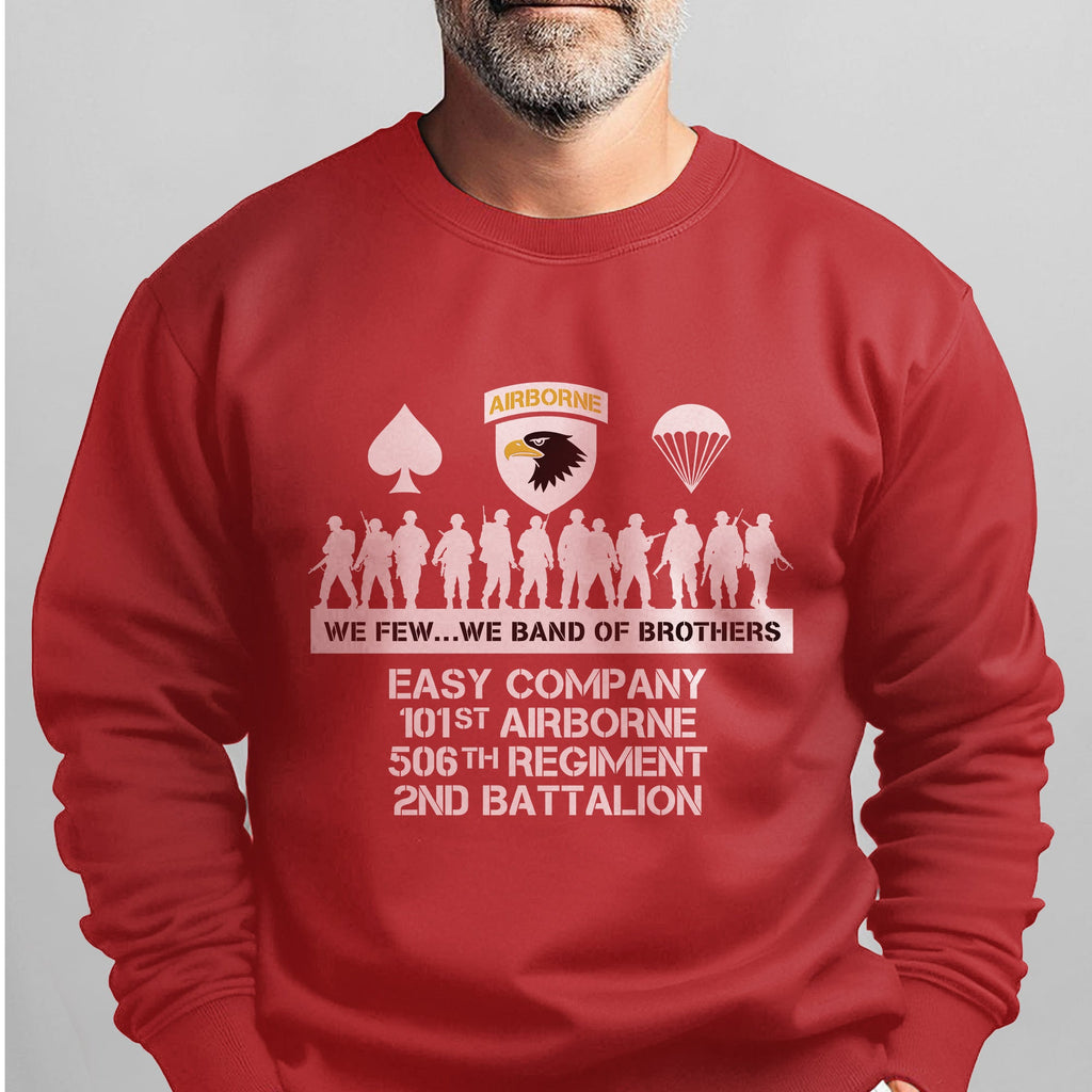 Airborne We Few We Band of Brothers Sweatshirt product image 14