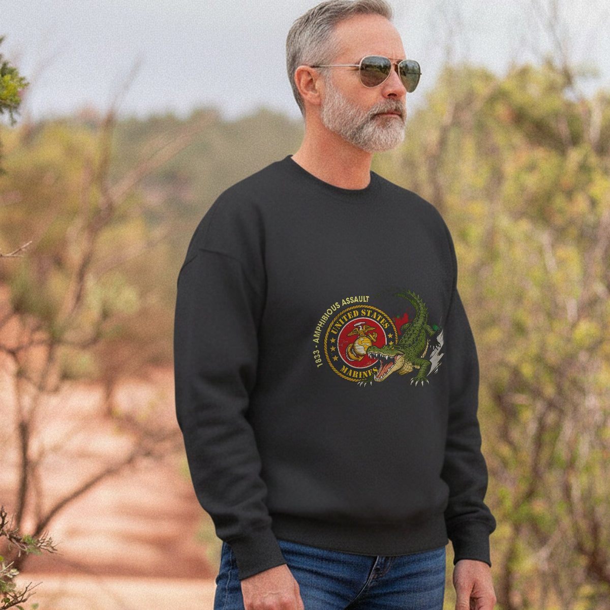 Marines 1833 Amphibious Assault Honor Sweatshirt product image 5
